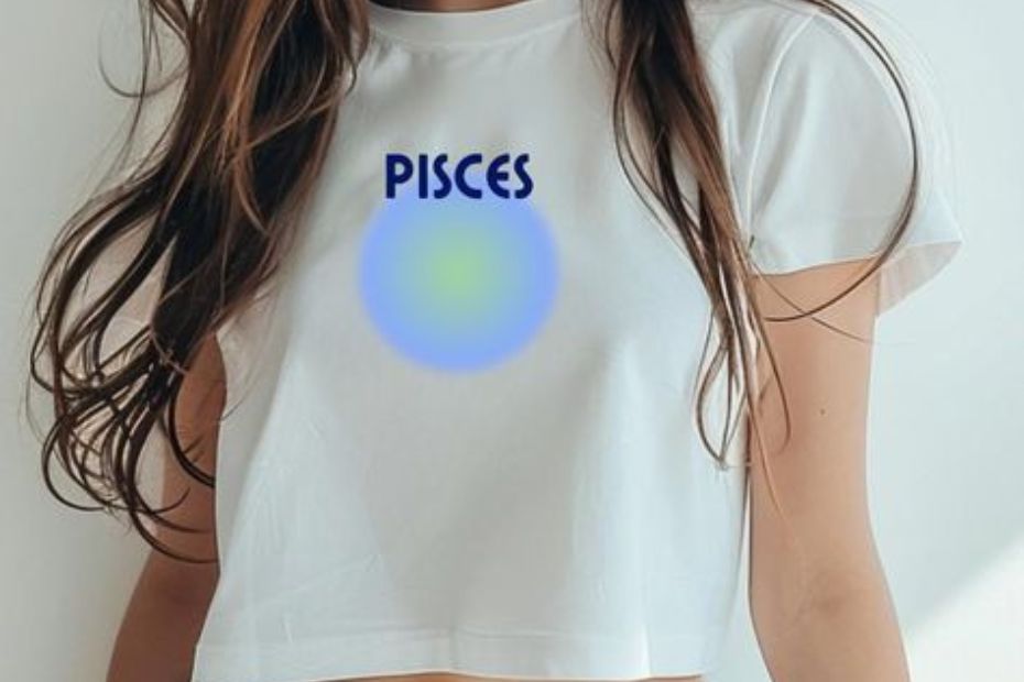 Pisces Crop Top